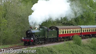 Steam returns to the Quantock Hills | West Somerset Railway 22/05/2021