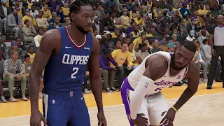 NBA 2K23 Gameplay - Lakers vs Clippers - NBA 2K23 PS5 Full Game