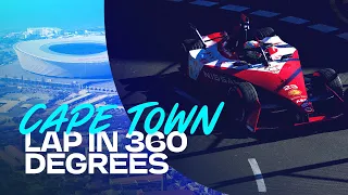 Take a lap of the Cape Town E-Prix track in 360 DEGREES!
