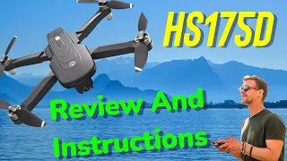 Holy Stone HS175D.4K Camera GPS Foldable Drone! 2 batteries and a great case for $189 #HS175D #drone