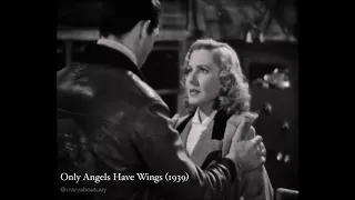 So long, Bonnie! (Cary Grant, Jean Arthur) - Only Angels Have Wings, 1939