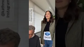 Katharine McPhee & David Foster - God bless @ The Kat and Dave Show (5 April 2020) - Camera Kat