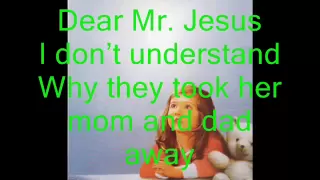 Dear Mr Jesus - Ray Boltz - With Lyrics