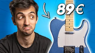 How does Thomann's CHEAPEST GUITAR sound? 🎸 [€89]