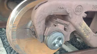 Indian Railway Breakdown Hot Axle Wheel changing of BLC B car