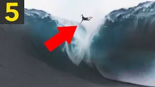 Top 5 INSANE SURFING WIPEOUTS