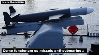 Como funcionam os mísseis anti-submarino