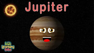 Planet Jupiter Song - 8 Planets of the Solar System Song | KidsLearningTube