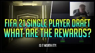 FIFA 21 Single Player Draft Rewards! Is it worth it?! Sick pull! *EXPERIMENT*