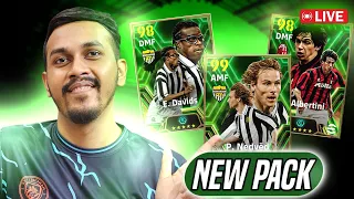 eFootball 24 Mobile Epic Italian League Midfielders Pack Opening | LIVE