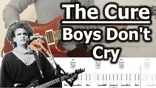 The Cure - Boys Don't Cry | Guitar Tabs Tutorial