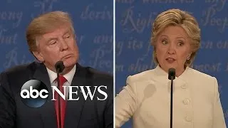 Third Presidential Debate BEST Moments | Trump, Clinton Clash