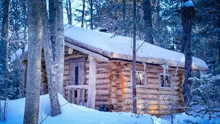 Call of the Wild | Fire, Snow, Remote Wilderness Cabin | Forest Sounds