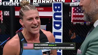 Kayla Harrison Clinches 3rd Straight PFL Championship Appearance with 1st Round Submission Victory