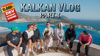 KALKAN VLOG Part I - DEV MALİKANEYE YERLEŞTİK - 15K MARKET ALIŞVERİŞİ 😰