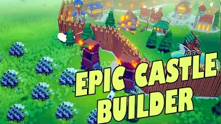 NEW GAME ALERT INVASION Castle Fortress Defense Building in Medieval Lands | Becastled Gameplay