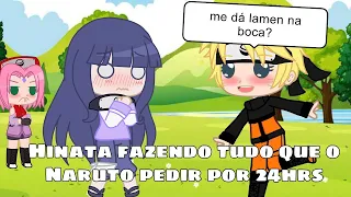 🍥 Hinata fazendo tudo que o Naruto pedir por 24hrs🍥GC (contém naruhina e sasusaku 💞)