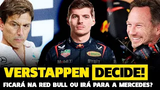 DECISÃO TOMADA SOBRE SAÍDA OU PERMANÊNCIA DE VERSTAPPEN NA RED BULL | FÓRMULA 1 | GP EM CASA+