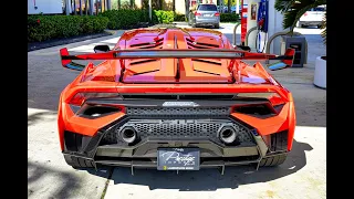 Lamborghini Huracan STO - LOUD BULL Pre Delivery Inspection - BEAST In ACTION at Lamborghini Miami