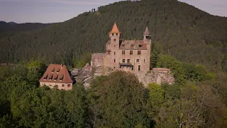 Burg Berwartstein 4k (Pfalz/ Germany)