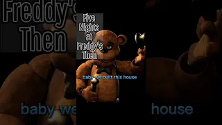 FNaF Now Vs Then