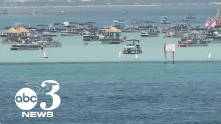 Crab Island vendor speaks out against 'takeover parties' following recent brawl