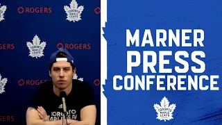 Mitch Marner Pre Game | Toronto Maple Leafs at New York Rangers | January 19, 2022
