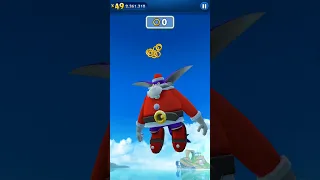 Sonic Dash - Big papai noel