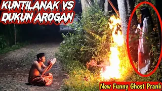 Kuntilanak vs Dukun Arogan || Prank Kuntialanak Lucu Ngakak || Ghost Prank Video
