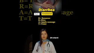 Treatment of diarrhea,what’s BRAT Diet?  #shortsfeed #diarrhoea #healthcaretips  #physiologyfact