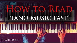 How to Read Piano Music Fast! Learn how to read music instantly!