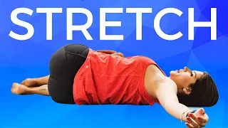 5 minute Morning Yoga Full Body Stretch | Release Tension & Tightness