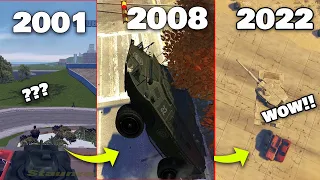 What will Happen if Rhino fell on the car in GTA Games ( 2001 - 2022 ) |