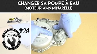 TUTO #24 - HOW TO CHANGE A WATER PUMP (AM6 MINARELLI)