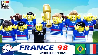 France World Cup Champions 1998 in Lego Football ( France 98 )