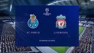 FIFA 19 - FC Porto Vs Liverpool - UEFA Champions League 2nd Leg - HD