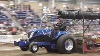 Tractor Pulling 8,500LB. Mod Turbo Tractors Pulling at the Keystone Nationals in Harrisburg, PA