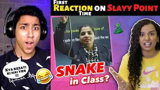 Pakistani React on SLAYY POINT | Online Classes are OUT OF CONTROL | Maadi Reacts