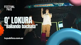 Bailando Bachata por Q'Lokura en Carnaval de Los Tekis - Festival País 2024