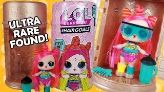 ULTRA RARE LOL SURPRISE WAVE 2 HAIRGOALS FULL UNBOXING | L.O.L. Series 5 Gold EDMBB Weight + Clue