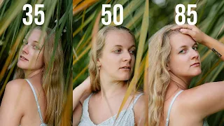 Which Prime Lens is the Best for Portraits? | 35mm vs 50mm vs 85mm Comparing Focal Lengths