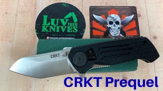 CRKT 2420 Burnley Prequel Field Strip knife / Includes Disassembly /