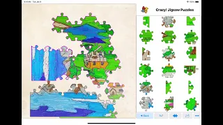 Relaxing Jigsaw Puzzle #gameplay #puzzlesolving #jigsawpuzzle #relaxing