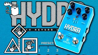 The Hydra Stereo Reverb and Tremolo by Keeley Electronics - The Tremolo Series