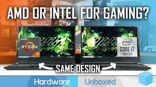 Ryzen 4000 vs Intel 10th-gen Same Laptop Gaming Battle feat. XMG Core 15