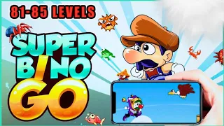 Super Bino Go -  Levels 81-85 [2k 60fps]     (Android Gameplay)