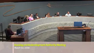 March 12, 2024 Housing and Redevelopment Authority Meeting