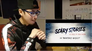 Scary Stories To Tell In The Dark TV Spot Reaction!