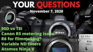 Ninja V | Canon R5, R6, R1 | Nikon X8 | Sony a9 III | Firmware update | Camera questions