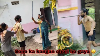 Sone ka kangan chori ho gaya 😳 | mummy ne bahut maara